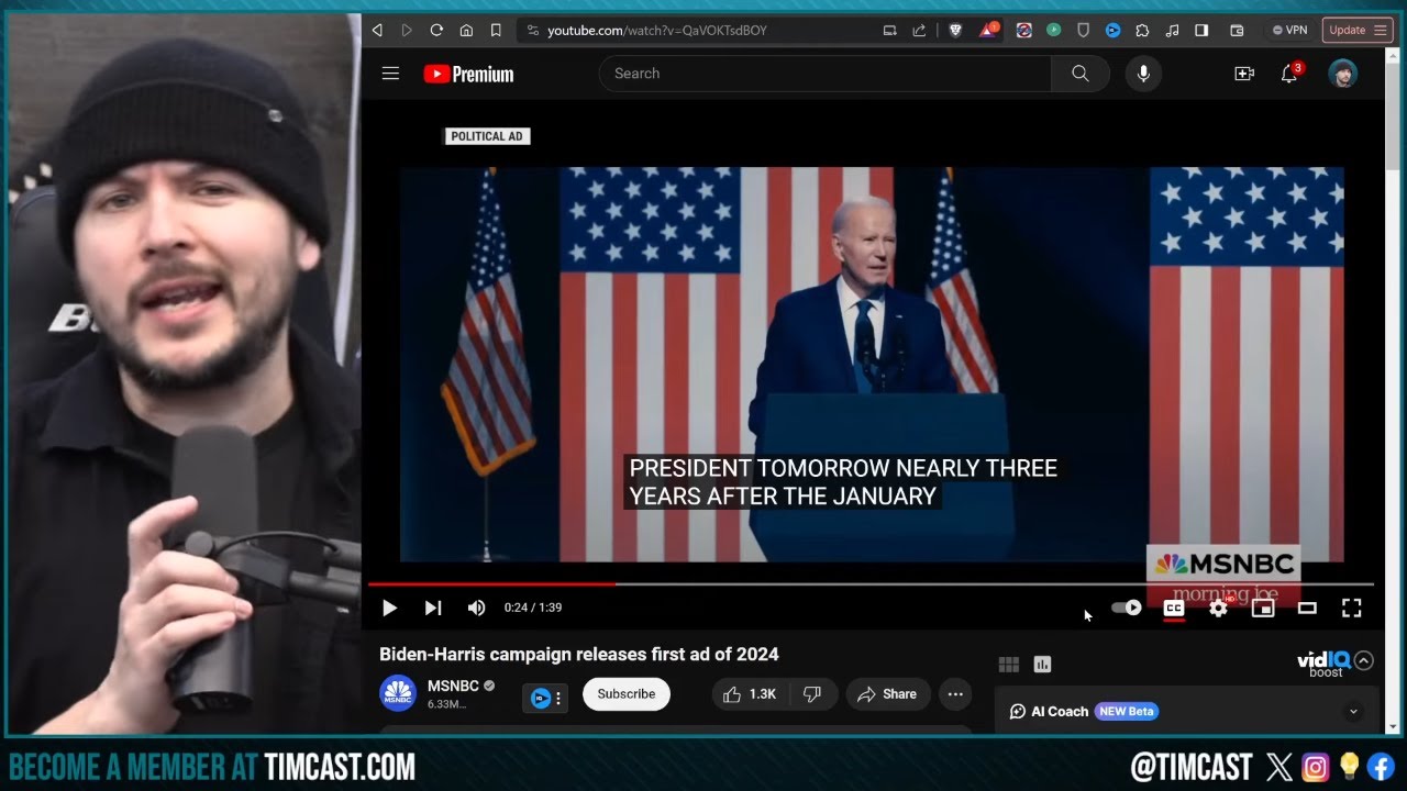 Biden Launches Ad Calling YOU A Dangerous Extremist, Biden Blames VOTERS And Says WE Must be Stopped