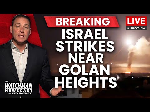 Israel MISSILE STRIKE in Syria Hits Targets Near Golan Heights | Watchman Newscast LIVESTREAM