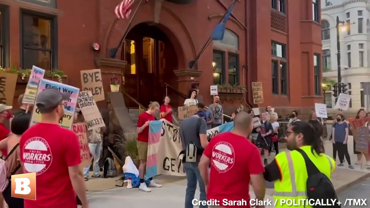 "We F*cking Hate You!" Transgender Activists Melt Down over Riley Gaines' Appearance in Wisconsin