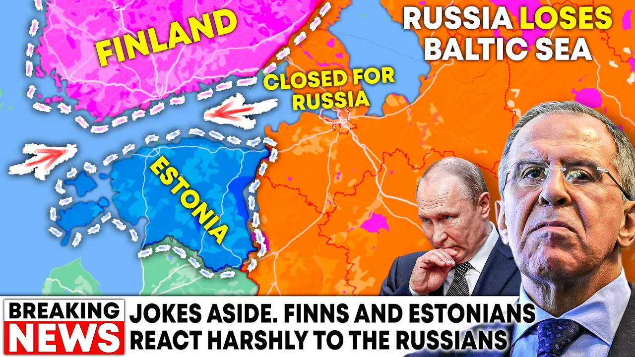 Finally! NATO is not to be trifled with! Finland and Estonia close the Baltic Sea to Russian ships