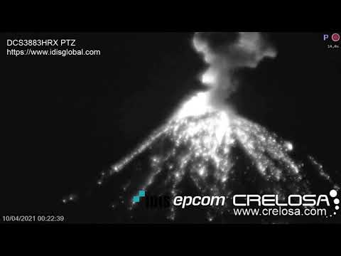 April 10, 2021, ~ Explosions ~ Volcan De Fuego, Guatemala