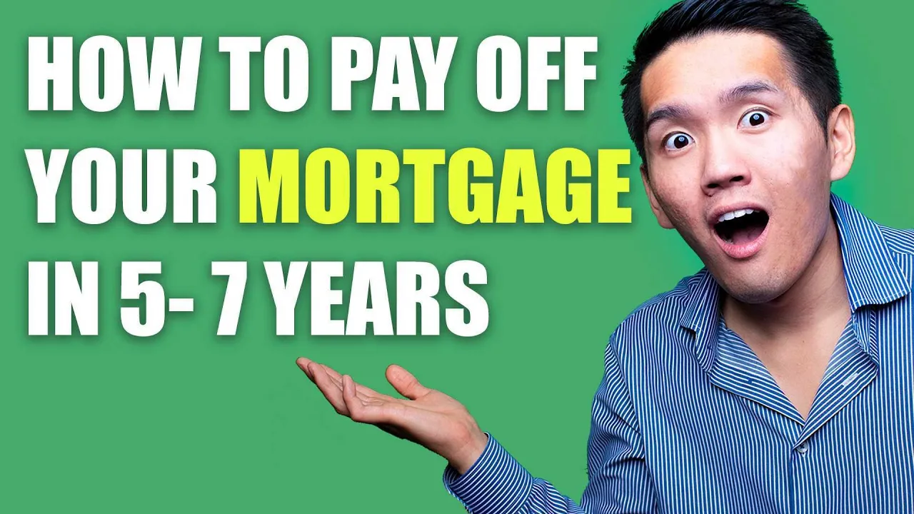 How to pay off a 30 year home mortgage in 5-7 years (2022)