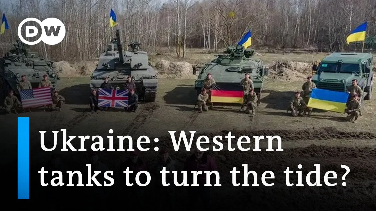 Ukraine has finally received Western tanks | DW News