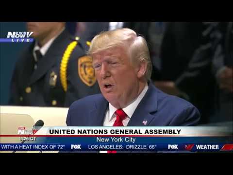 'The future belongs to Patriots. Not to globalists' Historic President Trump speech at the United Nations General Assembly