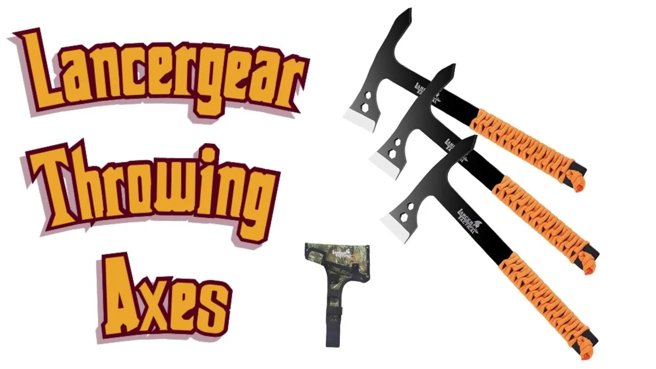 Lancer Tactical Throwing Axes from Lancer Gear Unboxing and Features