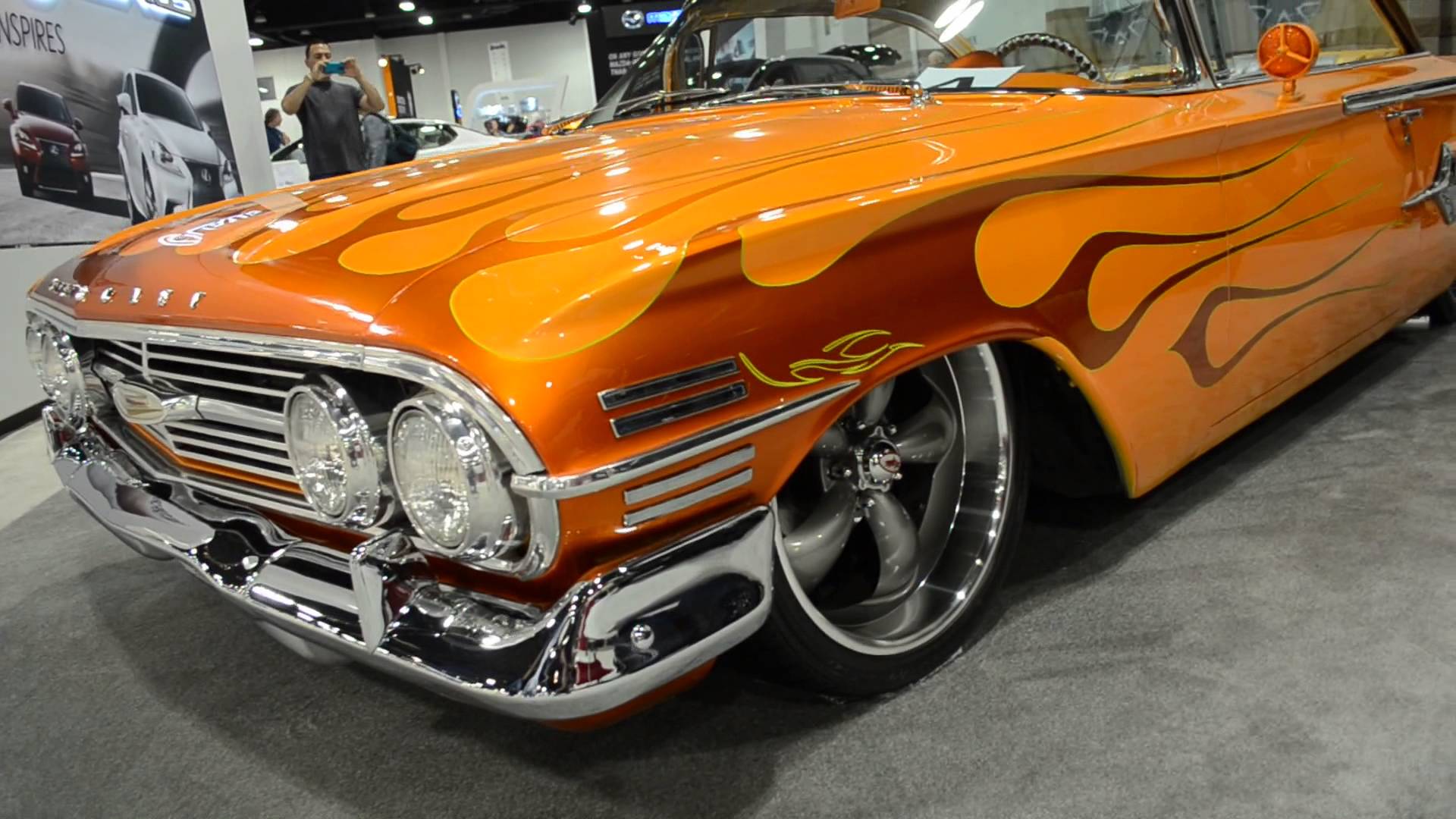 Best in Show Car Paint job in Flames