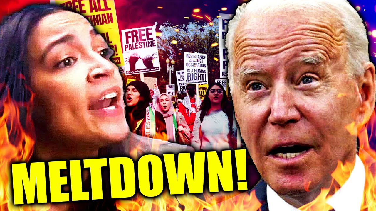 Biden Just Got CAUGHT! Polls COLLAPSE! AOC MELTS DOWN in Front of Protestors!!!