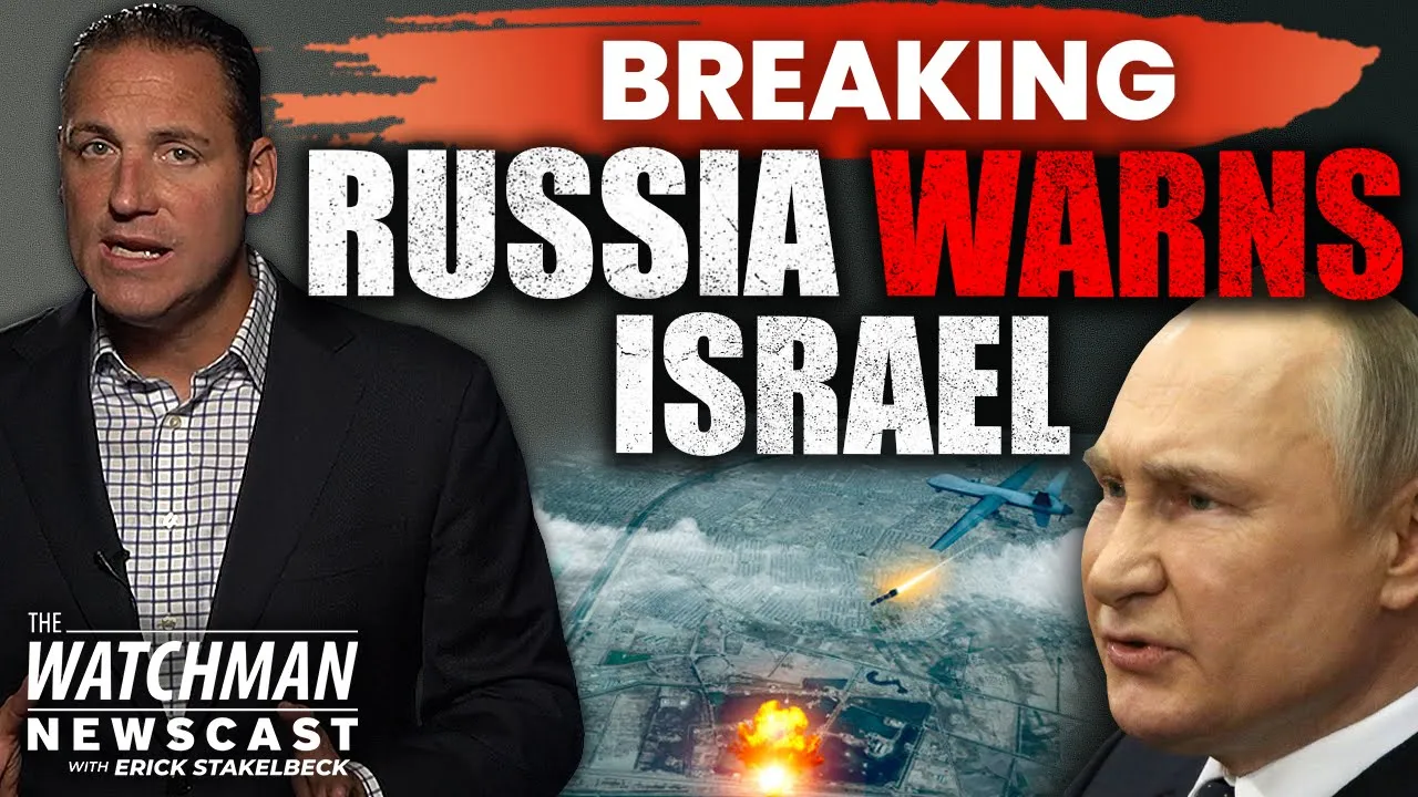 Russia WARNS Israel & U.S. Over Iran Drone Strike; Bible Prophecy Unfolding? | Watchman Newscast