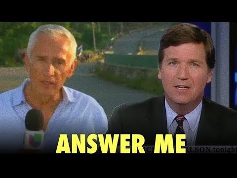 Tucker Carlson SILENCES Jorge Ramos With Just 1 Question Over Migrant Caravan
