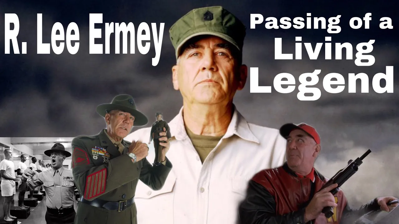 Passing of Gunnery Sergeant R. Lee Ermey 24March1944-15April2018 (Respects) 🇺🇸