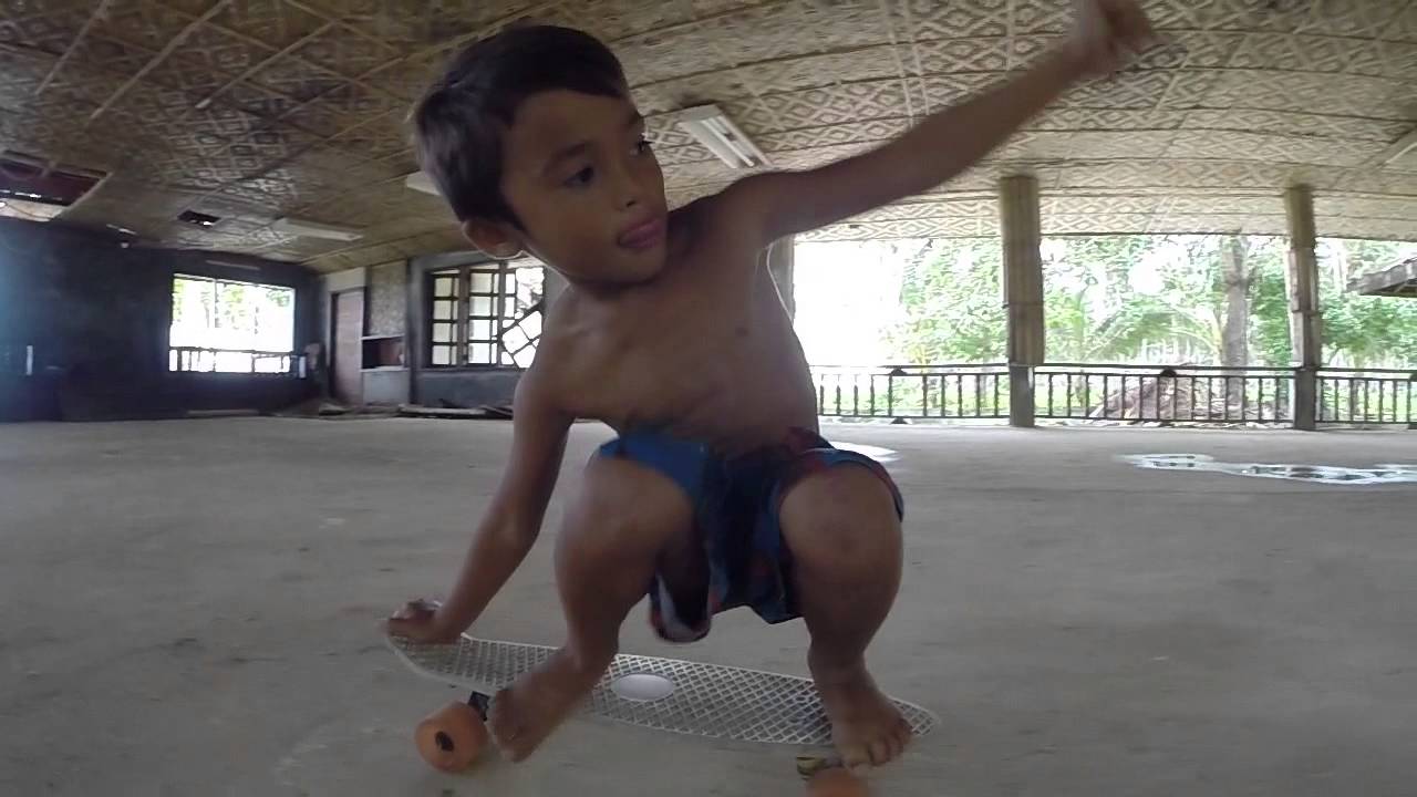 Meet 5 year old Filipino surfer/skater Kai Kai Alcala..
