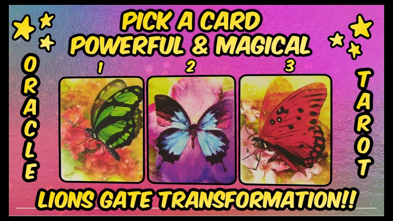 Pick A Card Oracle & Tarot - Weekly Reading - Amazing Transformation & Blessings ✨🦁✨🦁✨🦁✨