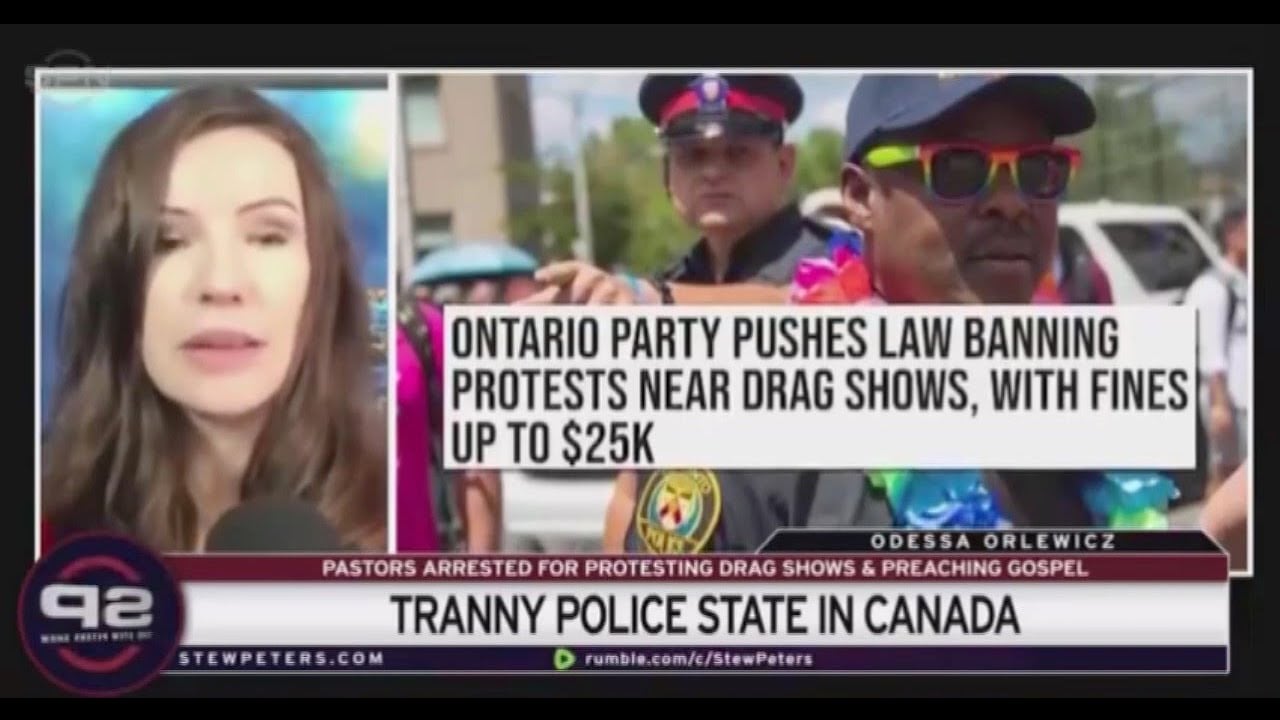 NWO: Canada bans Christians from demonstrating at drag queen events!