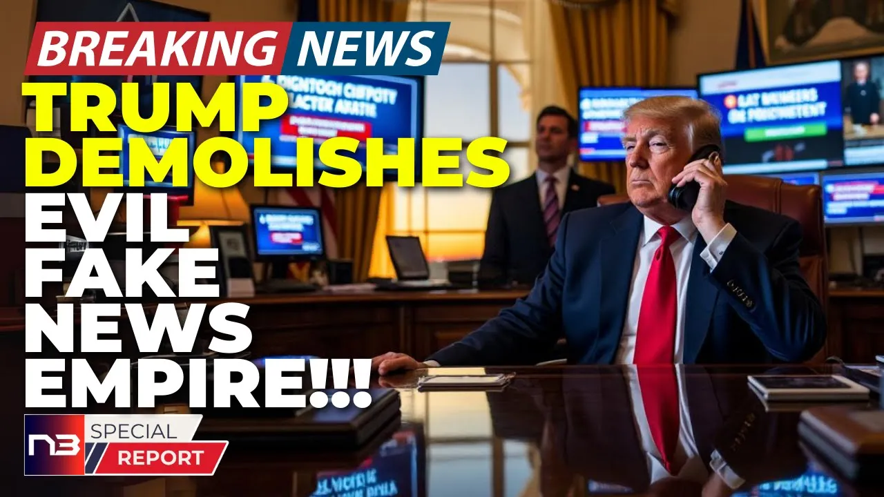 🚨BREAKING: Trump's $10B Revenge Plot Destroys Entire Media Empire As Secret CBS Harris Tapes Leak!