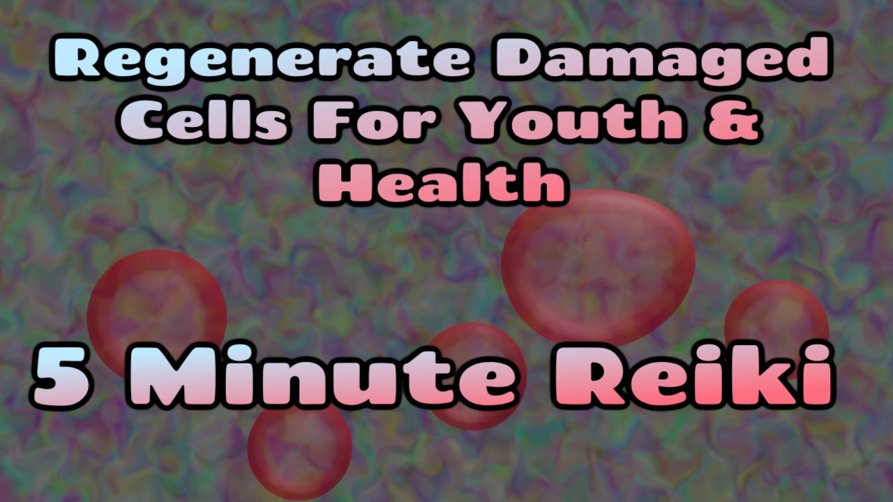 Reiki✨Regenerate Damaged Cells For Youth & Health✨5 Minute Session ✋🤍🤚