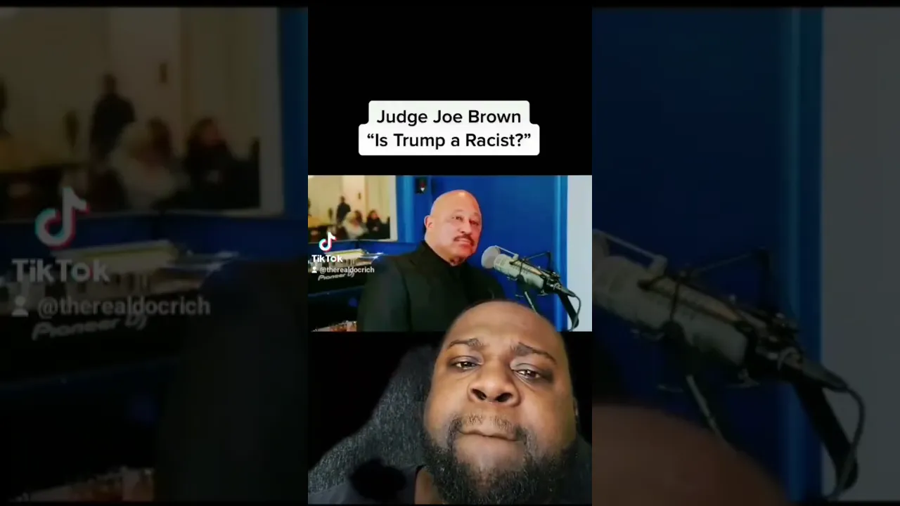 Judge Joe Brown With An Interesting Story About Donald Trump 🤔