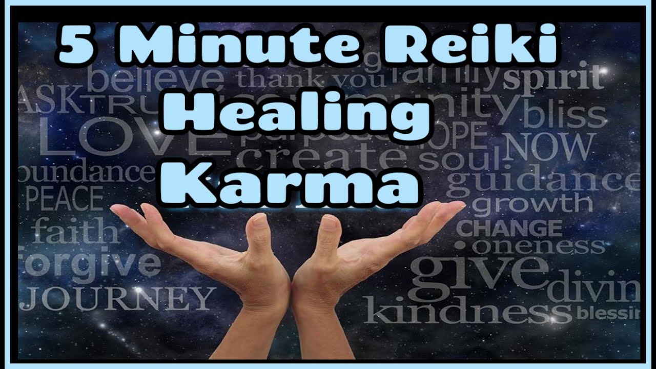 Reiki l Healing Karma + Karmic Debt  l 5 Min  Session l Healing Hands Series ✋✨🤚