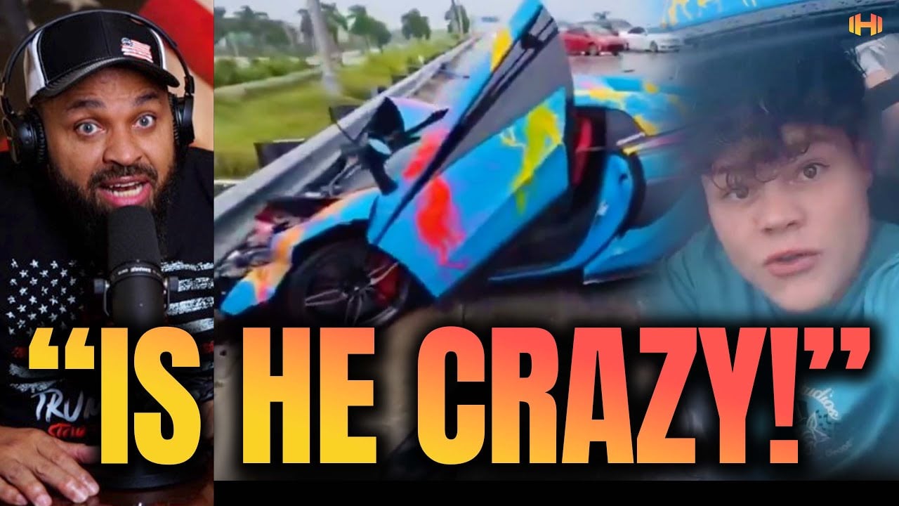 Popular streamer totals $200K McLaren during livestream while texting and  driving in rain 🤯 (Hodgetwins)