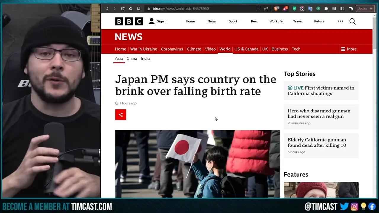 Japan Is About To COLLAPSE Due To Population Crash, Only 800k Babies Born But MILLIONS Of Elderly