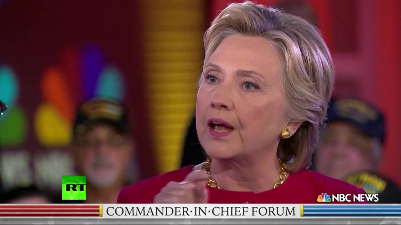 ‘You clearly corrupted our national security’ – US veteran to Hillary Clinton