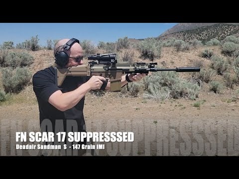 SCAR 17s Suppressed