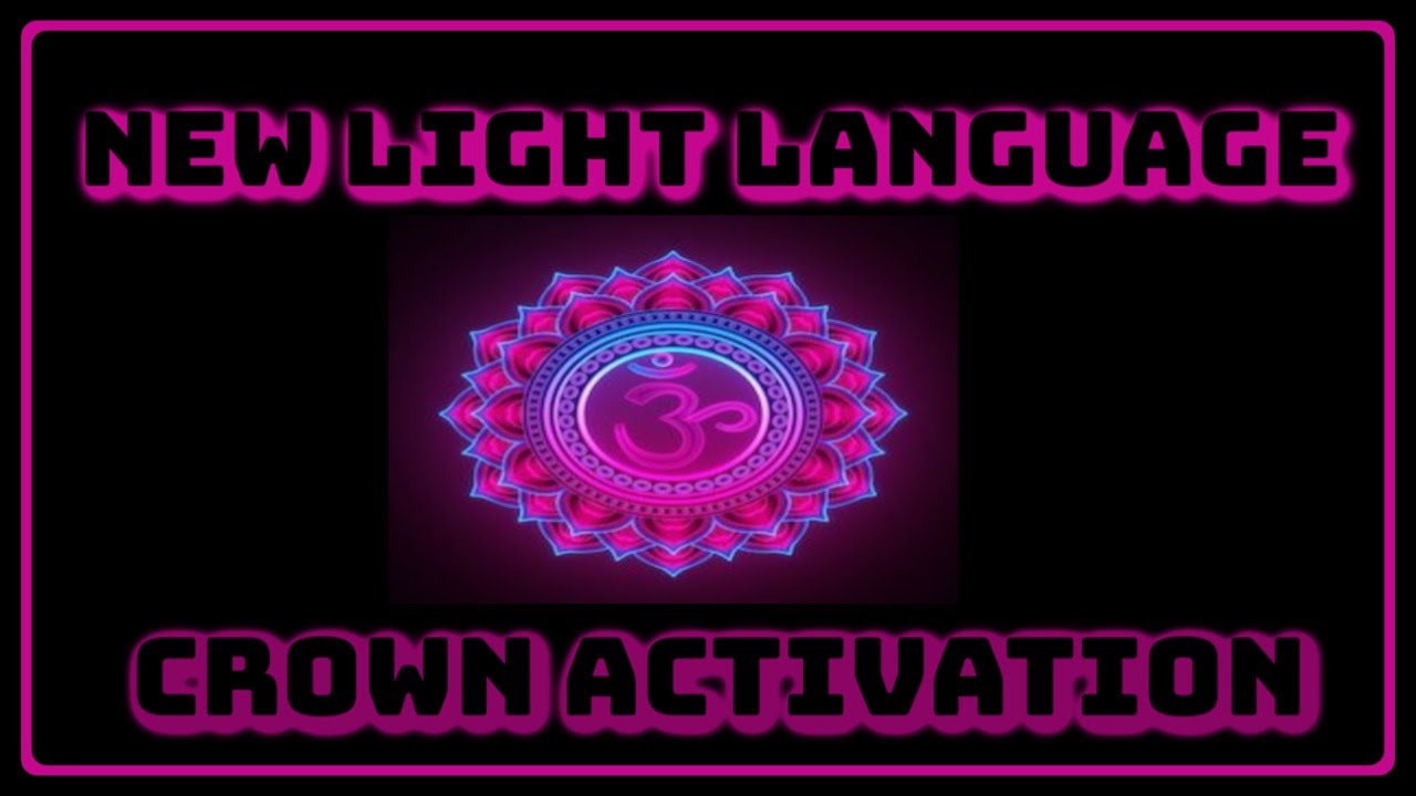 Light Language l Crown Chakra Activation 💜💜💜 l Elevation l Cosmic Connections ⭐️💫