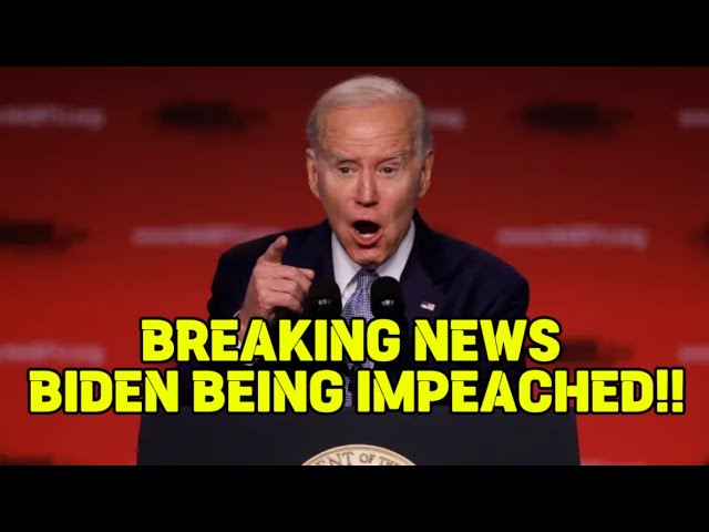 JUST NOW: Biden Being IMPEACHED | Articles Filed Just Minutes Ago