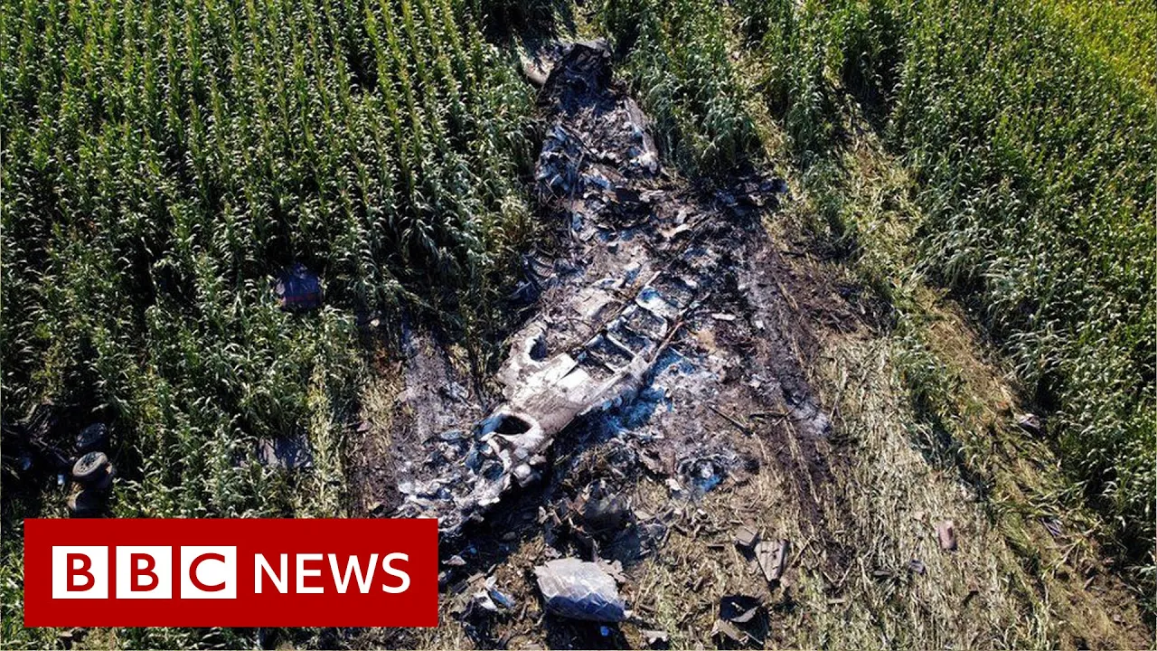 First BBC Report. False Flag to Attack Serbia. 8 Ukrainians in plane dead.