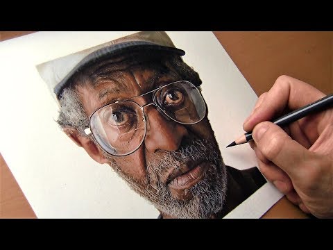 Hyperrealistic Drawing made with Colored Pencils || Time Lapse