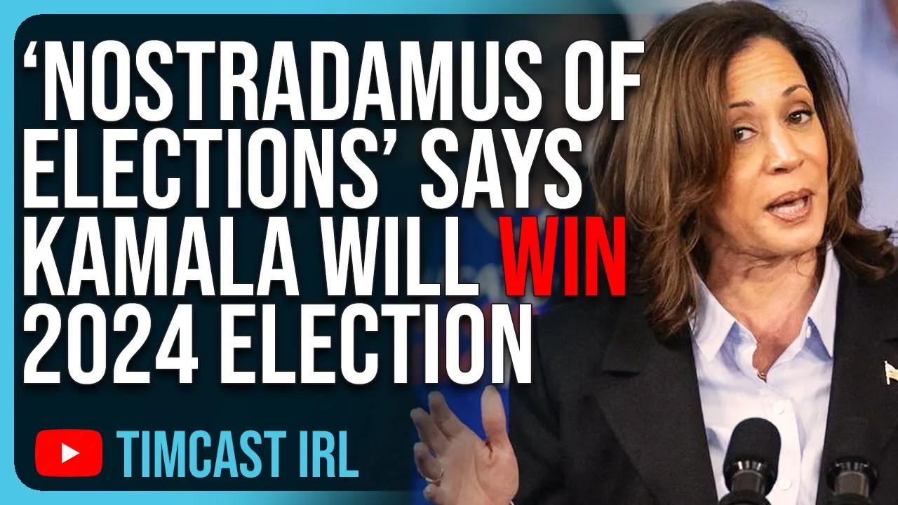 "Nostradamus Of Elections” Allan Lichtman Says Kamala Will WIN 2024 Election