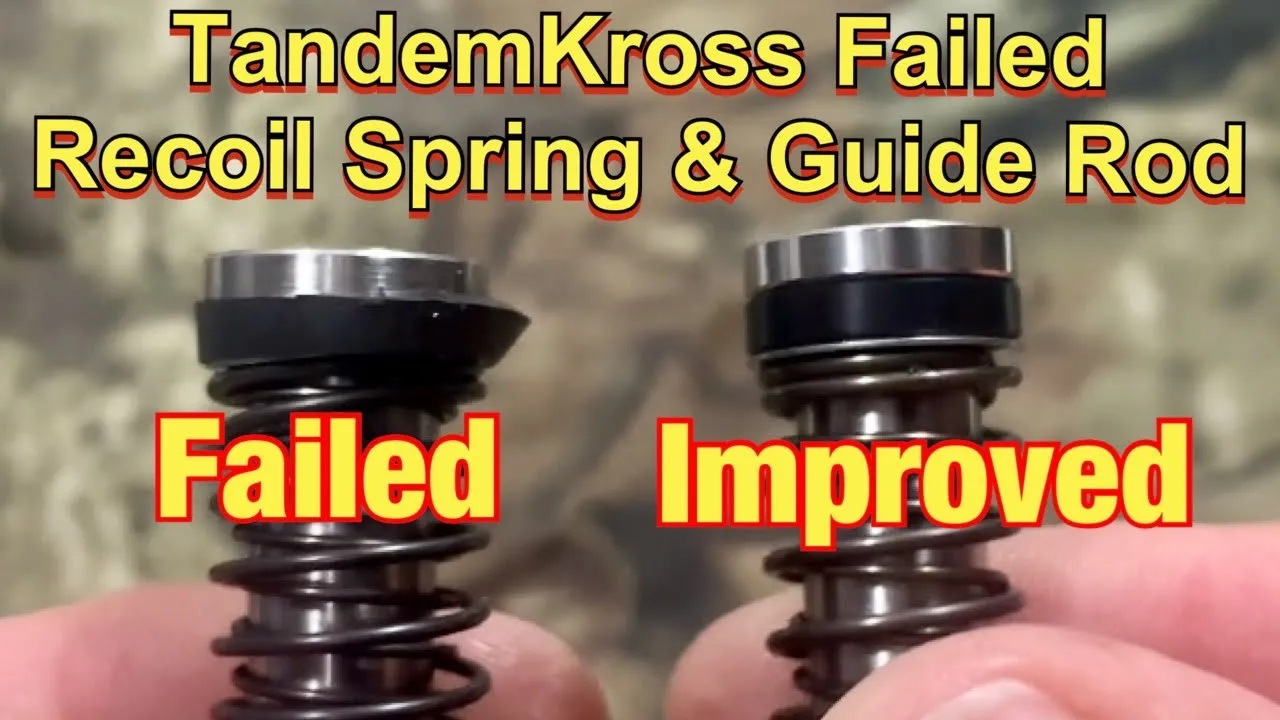 TandemKross Failed Sentinel Stainless Steel Captured Spring Guide Rod for the Taurus Tx22