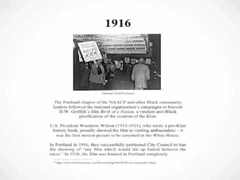 Oregon Black History Timeline - Audio Commentary