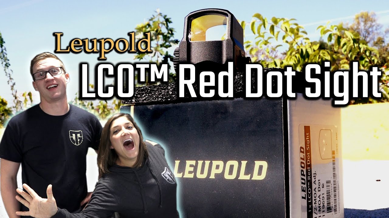 Leupold's LCO Red dot sight!