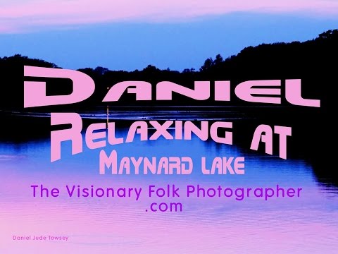 Daniel Relaxing at Maynard Lake HD Slide Show