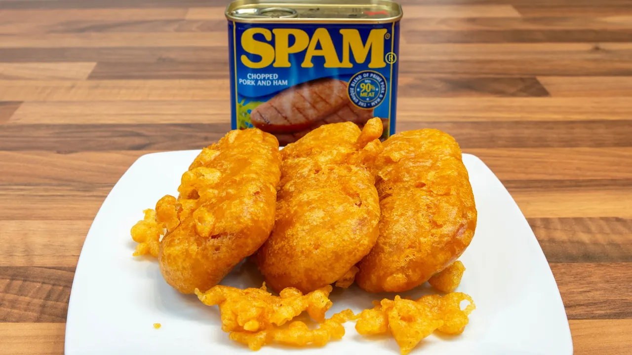 Spam Fritters, Comfort food at its best.