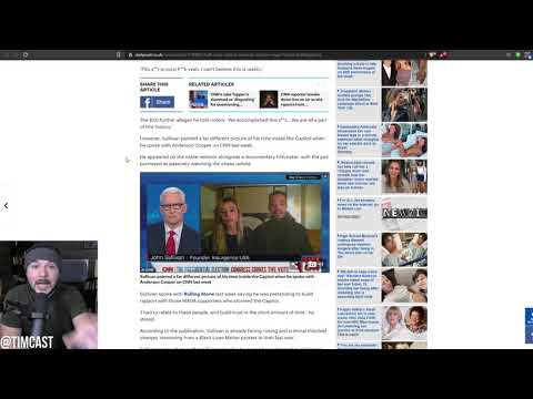 CNN SLAMMED After Far Leftist Capitol Rioter Hosted As if He's A Journalist, 20k Troops Called To DC