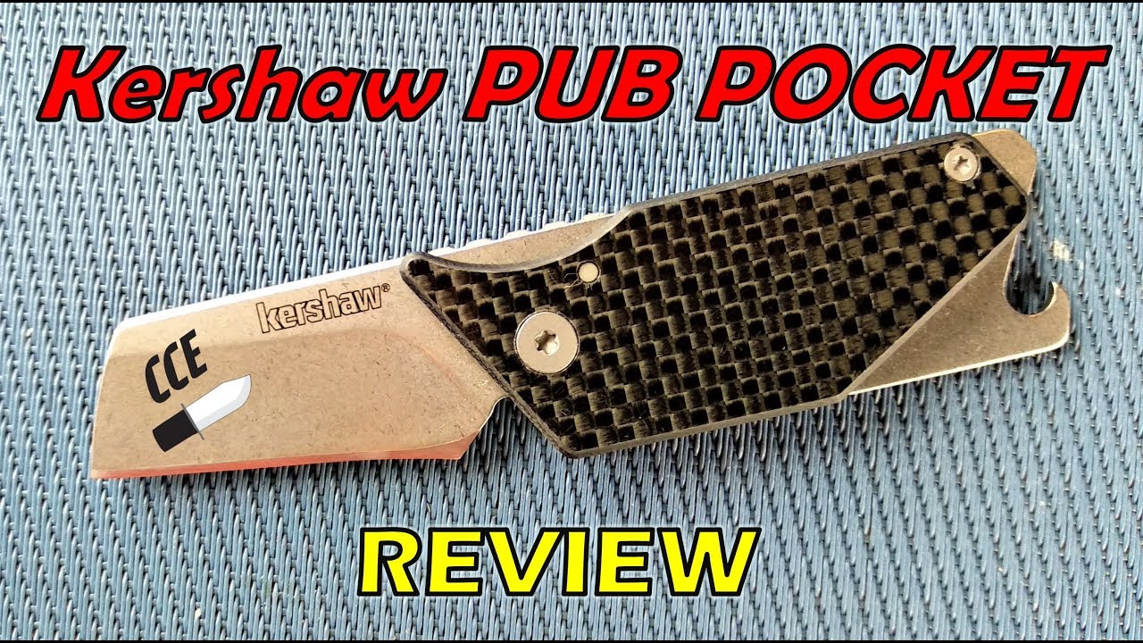 Review of the Kershaw PUB POCKET - A Folding Slip-Joint Knife for Everyone