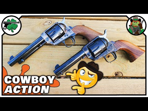Uberti Cattleman -vs- Armi Jager Dakota | 44-40 -vs- 45 Colt | Single Action Revolvers