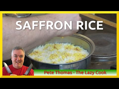 How to Cook Saffron Rice