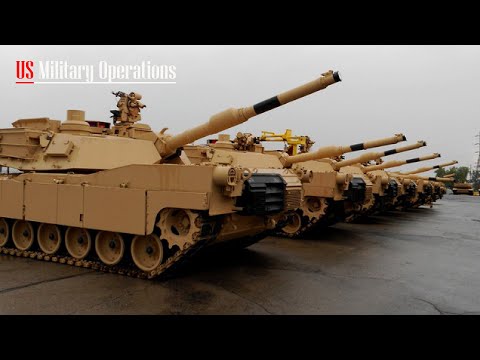 America deployed 250 M1A2 SEPv3 Abrams tanks to Poland to prepare to fight against Russia