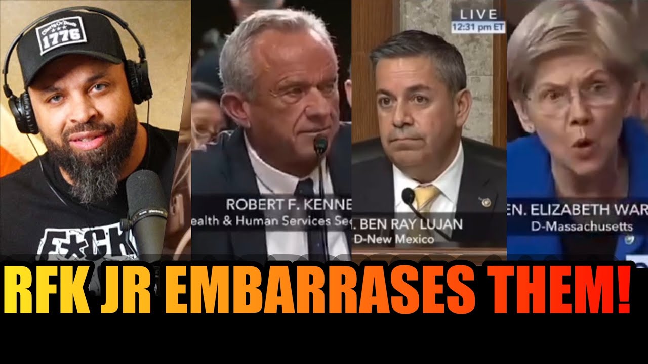 RFK Jr EMBARRASES Senator then TRIGGERS Elizabeth Warren into MELTDOWN during Confirmation Hearings