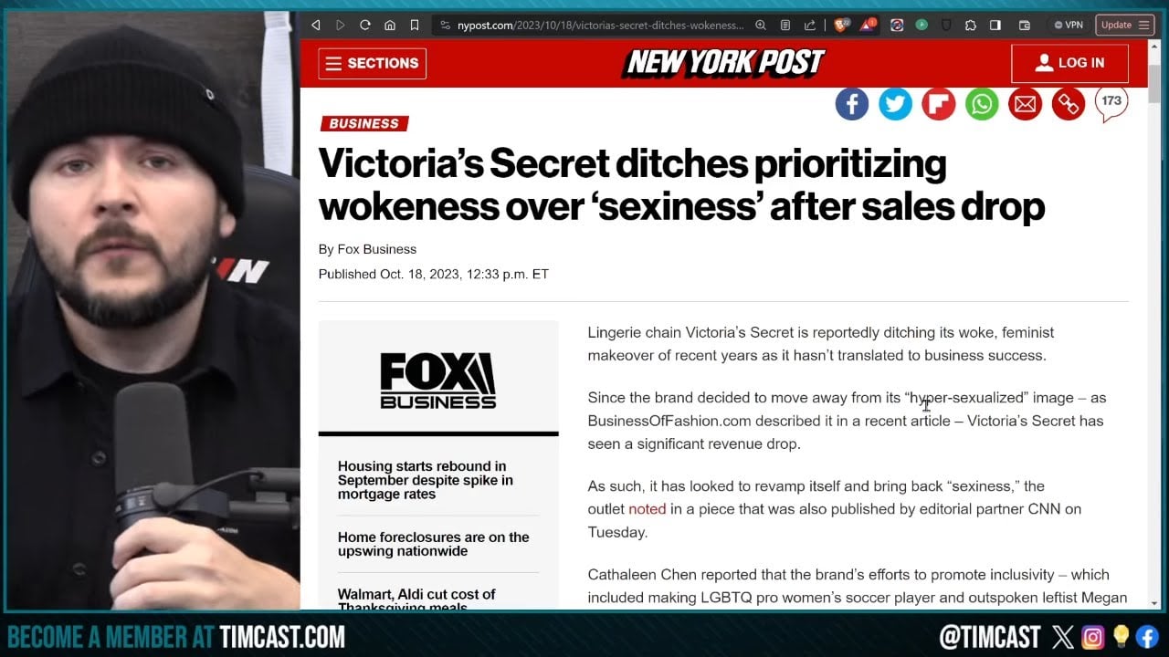 Victoria's Secret CANCELS Woke Campaign After Ugly Women Ads Cause DROP In Sales