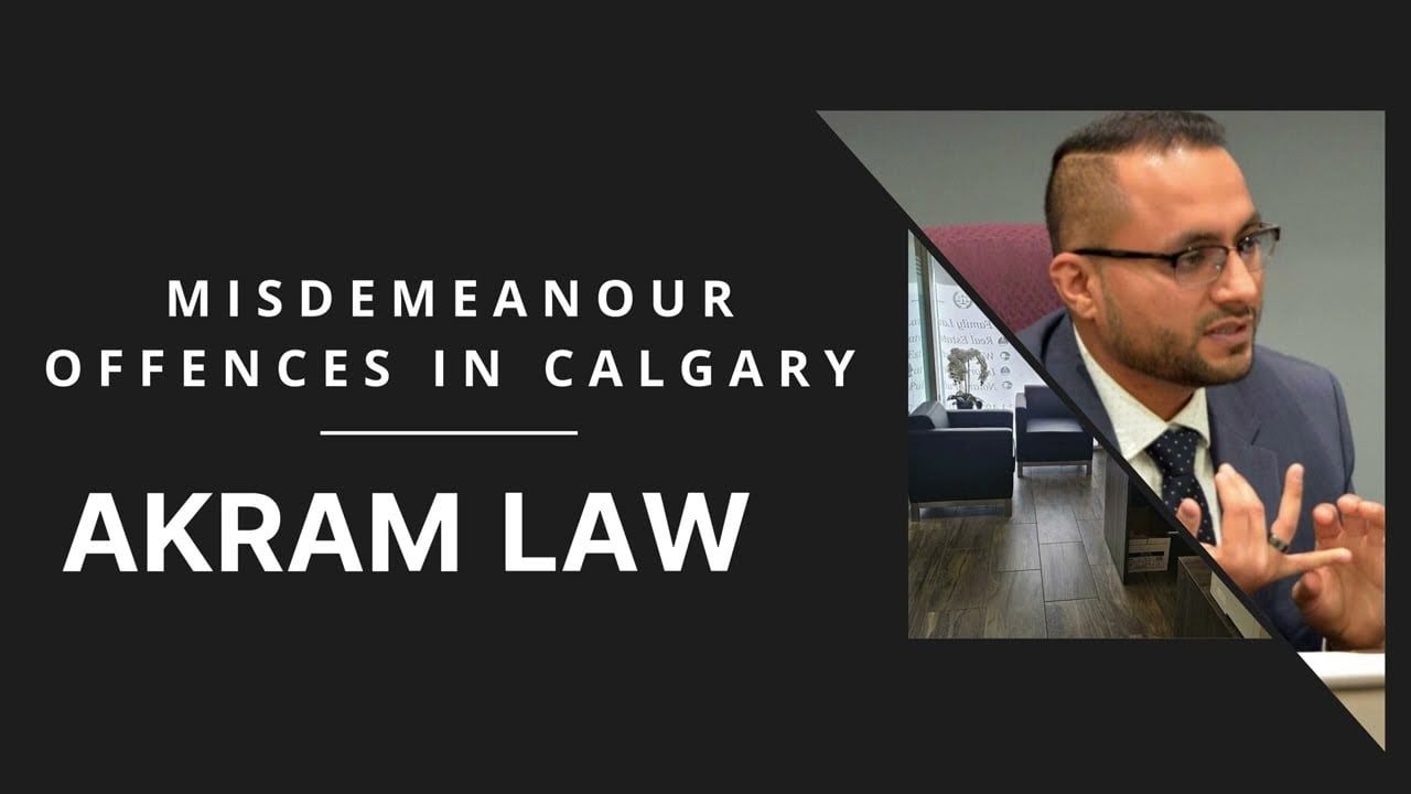 Misdemeanour Offences in Calgary