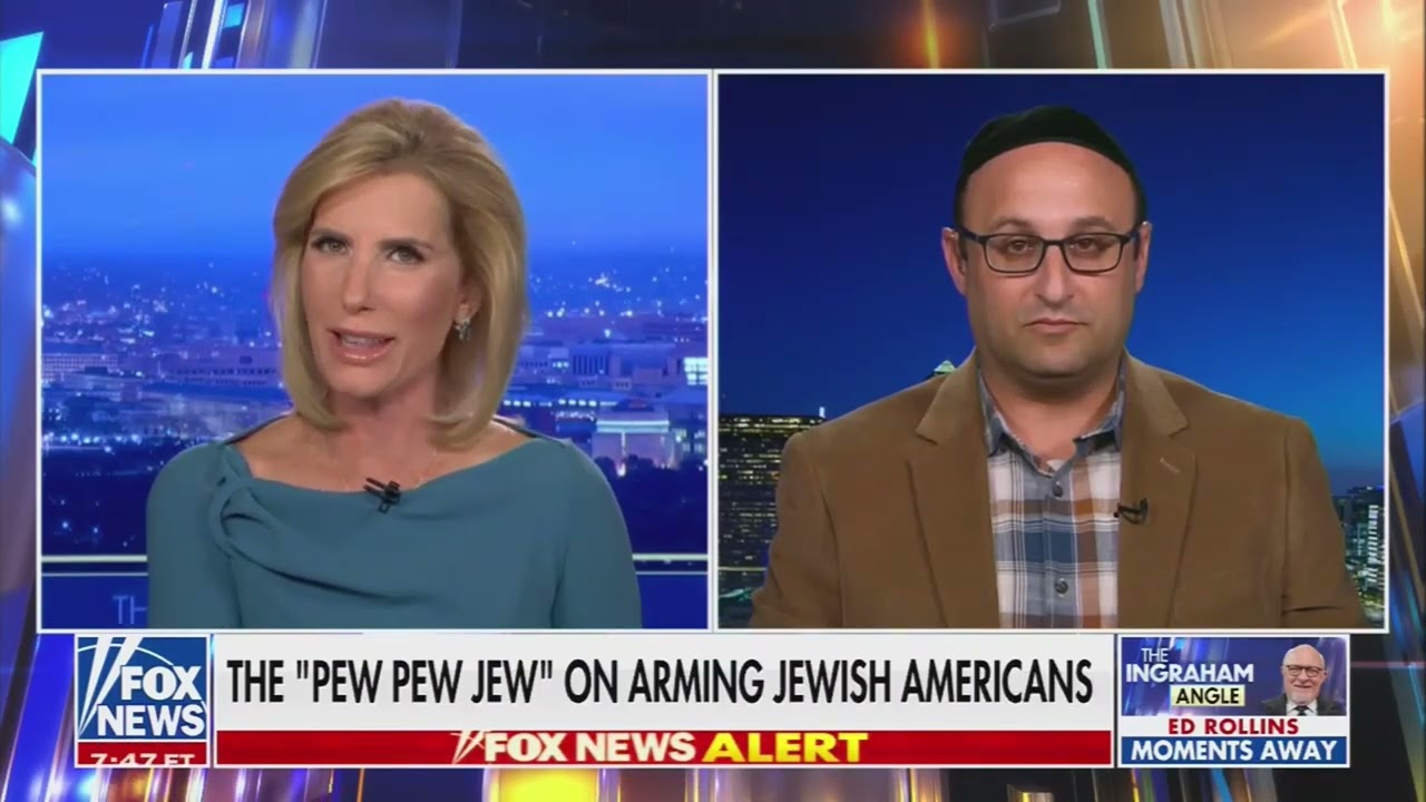 The Pew Pew Jew Joins Laura Ingraham
