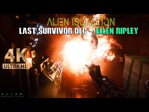 Alien Isolation: Last Survivor Walkthrough - (#AlienIsolation) In 2022 @ 4K | AVPUNKNOWN