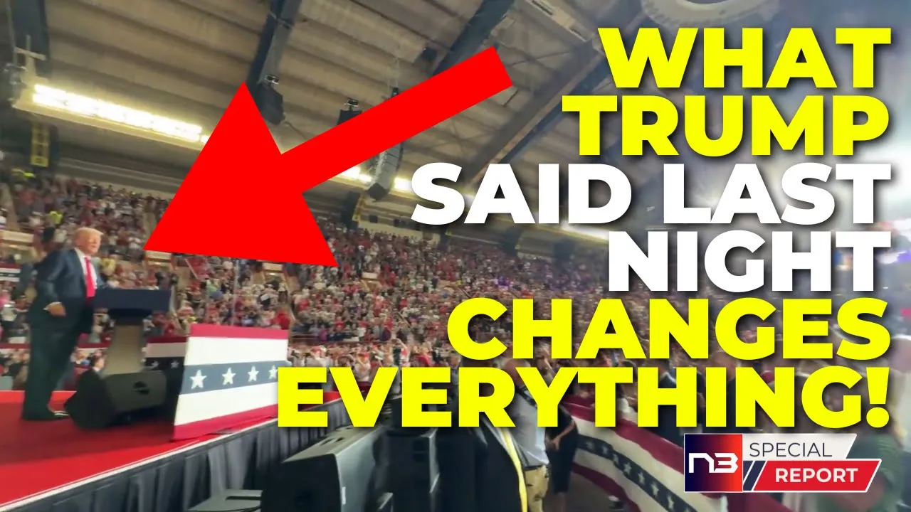 WOW! Did You See What Trump Just Said in PA Last Night? The Massive Crowd Erupts in Cheers!