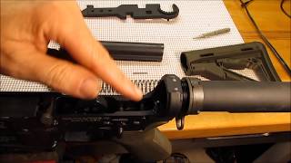 How to replace buffer tube & sling mount on an AR