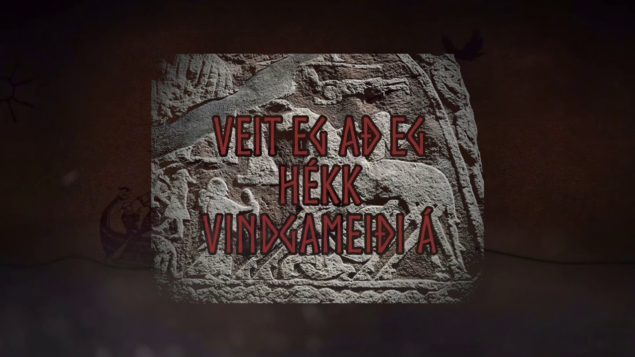 Danheim & Sigurboði - Rúnatal (Lyrics Video)
