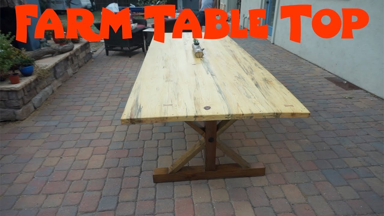 Farm House Table, The Top Part 2, final