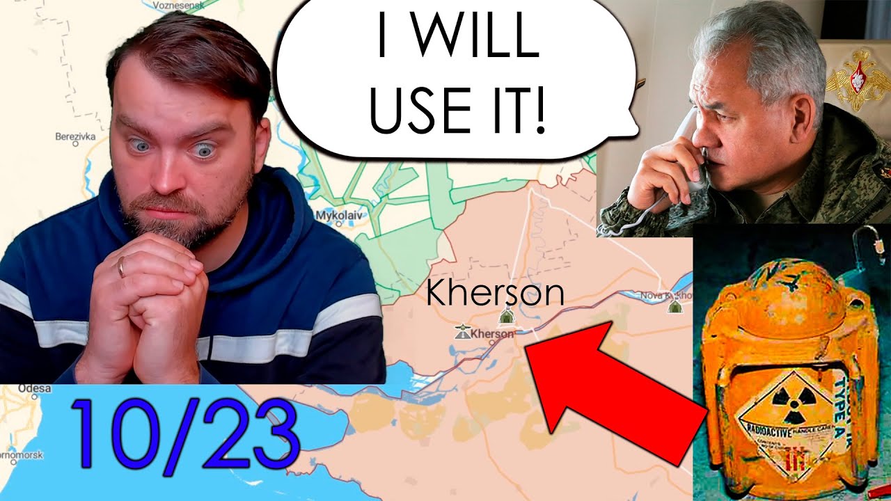 Update from Ukraine | Ruzzia may use a Dirty Bomb to explain their retreat.
